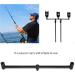 Fishing Rod Holder Fishing Rod Buzzer Bar 2 Head Fishing Accessories Light in Weight for Fishing Bite Alarm for Fishing Bank Sticks for Fishing Rod Rest Head 30m - Buy Online on SooperMarket.com