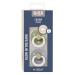 BIBS Colour Anatomical Glow Schnuller 2-Pack | BPA-Free Natural Rubber Latex Soothers | Lights Up in the Dark | Size 1 (0-6 Months) - Sage Glow & Cloud Glow - Made in Denmark - Buy Online on SooperMarket.com