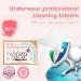Eco-Friendly Laundry Detergent Sheets for Underwear - Fresh Scent 120 Loads Perfect for Home Dorm Travel & Camping - Buy Online on SooperMarket.com