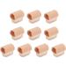 10pcs Fiber Toe Separators & Dividers for Overlapping Toes - Comfortable Gel Relief, Easy to Use - Buy Online on SooperMarket.com