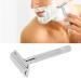 Double Edge Reusable Security Razor - Manual Zinc Alloy for Wet Shaving | Barber Quality (Silver) - Buy Online on SooperMarket.com