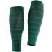 CEP Reflective Green Calf Sleeves - Women II | High Visibility Compression Gear - Buy Online on SooperMarket.com
