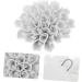 HOLIDYOYO 1pc Ceramic Sunflower Decorations Wall Art Decor Wall Decor Grace Decor Ceramics White - Buy Online on SooperMarket.com