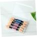 KALLORY 10pcs Makeup Brush Blending Brush Eye Shadow Applicator Eye Shadow Brush Miss Mix Eye Shadow Stick - Buy Online on SooperMarket.com