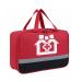 Zimohe 2PCs medication bag empty medicine storage bag large capacity of waterproof storage boxes for house auto office camping hunt red l