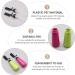 Lurrose 3pcs 130ml Hair Dye Bottle Root Comb Applicator Bottle Hair Coloring Dyeing Dispensing Bottle Container for Home Shop Scalp Treatment Perming Tools (Random Color) - Buy Online on SooperMarket.com