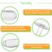 Baby Teething Toys - Mushroom Teether Toy Silicone Brush Ring (X2) - Buy Online on SooperMarket.com