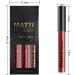 3Pcs Matte Lip Gloss Set Matte Liquid Lipstick Set Lip Stain Long-Lasting Waterproof Lipgloss Makeup Gift Lipsticks Set Vibrant Lips Set (#04) - Buy Online on SooperMarket.com