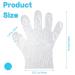 Xerteam 100pcs Wax Paraffin Bath Gloves for Hand & Pedicure Spa Treatment - Disposable Cover & Liners Included - Buy Online on SooperMarket.com