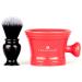 Buy Fendrihan Synthetic Shaving Brush & Colorful Moderno Apothecary Shaving Mug Kit - Best Men's Wet Shave Set | International Shipping Available - Buy Online on SooperMarket.com