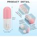 3 Pairs Shoe Fresheners - Reusable Sneaker Deodorizer Balls Capsules for Sports Shoes - Long Lasting & Easy to Use - Pink & Blue - Buy Online on SooperMarket.com