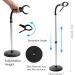 Hands-Free Hair Dryer Holder Stand - Adjustable 360 Stainless Steel Blow Dryer Stand for Bathroom | International Shipping - Buy Online on SooperMarket.com