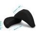 Adjustable Soft Sponge Shoe Fillers | Big Toe Plug Inserts for High Heels | Unisex Foot Pain Relief | Black, 2 Pairs - Buy Online on SooperMarket.com