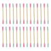 1000pcs Spiral Cotton Stick Cotton Swabs Cleaning Swabs