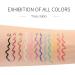 Gireatick 12PCS Matte Rainbow Colorful Liquid Eyeliner Set - Waterproof, High Pigmented Eyeliner Pen Set with Soft and Hyper Sharp Tip Brush - 12 Vibrant Colors - Buy Online on SooperMarket.com