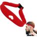 Adjustable Neck Hair Guide Hair Trimming Guide Tool for Cutting | Curved Silicone Hair Styling Tools Haircut Bands for Home Haircuts Red - Buy Online on SooperMarket.com