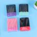 LEORX 200pcs Silicone Eyelash Brushes Disposable Mascara Applicator Wands Brush for Lash Extensions (Colorful) - Buy Online on SooperMarket.com