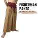 SUMALEE 2 Tone Thai Fisherman Pants for Men & Women - Versatile Yoga & Martial Arts Trousers with Pirate & Samurai Style - Buy Online on SooperMarket.com