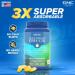 1500 Mg Triple Strength Fish Oil Omega 3 Capsules For Men & Women 120 Softgels 900Mg (540 Mg Epa & 360 Mg Dha) Improves Memory Protects Vision No Fishy Aftertaste Supports Family Health Omega-3 Fish Oil Supplement - 1500 mg Fish Oil Pills with EPA DHA and - Buy Online on SooperMarket.com