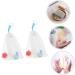 Healeved 8 Pcs Foaming Net Foam Soap Body Exfoliator Soap Sack Saver Pouch Net Bag for Soap Pe White - Buy Online on SooperMarket.com
