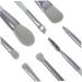 Best Makeup Brush Set for Women - Eye & Powder Applicator - Dark Green - International Shipping Available - Buy Online on SooperMarket.com