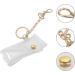 VALICLUD Clear Lipstick Chapstick Keychain - Key Fob Holder - Buy Online on SooperMarket.com