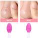 10Pcs Exfoliating Nose Brush Silicone Lip Brush Double-sided Soft Lip Brush Lip Scrub Brush Lip Scrubber Blackhead Brush for Lip Skin Smoothing Cleaning Perfect Makeup Tool Kits - Buy Online on SooperMarket.com