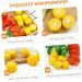 Alipis 6pcs Simulated Vegetables Fake Corns Props Food Ornament Broccoli Crowns Corn Stalks Artificial Corns Props Simulated Corns Fake Props Plastic Photo Prop Simulation Tomato Toy Pvc - Buy Online on SooperMarket.com
