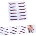 Healvian 12 Pairs Glitter Eyeliner Eyelid Strips Instant Pink Glitter Sticker - Buy Online on SooperMarket.com