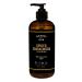 Barrel and Oak - All-In-One Body Wash  Men's Face  Hair  & Body Wash  Natural Exfoliator & Moisturizer  Hydrates Hair & Beard  Fragrant Amber Scent  Certified Organic (Spiced Sandalwood  16oz)