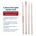 Acne Needles Set - 4Pcs Stainless Steel Blackhead & Blemish Removal Tools | Effective Pimple Solutions - Buy Online on SooperMarket.com