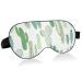 Haskirky Light Blocking Eye Mask Breathable and Adjustable Adult Men and Women Travel on Business Trips Yoga Meditation Light Smooth Comfortable Eye Mask Office Deep Sleep Goodies Cartoon Cacti Des