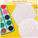 2pcs Resin Nail Display Palette - Manicure Mixing Tray for Nail Art | Colorful Nail Salon Props - Buy Online on SooperMarket.com