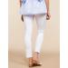 Motherhood Maternity Women's White Business Casual Pants - XS | Stylish and Comfortable Maternity Wear - Buy Online on SooperMarket.com