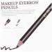 WOFASHPURET 8pcs Pencil Sharpener Eyebrow Pencil Black Eyebrow Makeup Pencil Cosmetic Small Tools Wooden Miss 1 count (Pack of 1) Coffee - Buy Online on SooperMarket.com