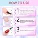 Nail Dip Powder Starter Set - 8 Colors (Clear White Pink) with Base Top Coat Activator & Brush for DIY & Salon Nail Art - Buy Online on SooperMarket.com