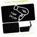 BELLIFFY 2pcs Storage Bag Styling Tool Organizer Empty Matte Lip Tubes Hair Dryer Supplies Velvet Black - Buy Online on SooperMarket.com