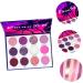 WOONEKY 1 Box Eyeshadow Palette Woman Eyeshadow Pallet Eye Shadow Plate Makeup Supplies Plastic - Buy Online on SooperMarket.com