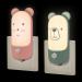 Wetry night light socket light children with switch sleep aid baby still light wall light small initial equipment newborn sleeping light bear x mouse