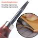 WUTA 4pc Leather Edge Bevelers Set - High Carbon Steel Skiving Tools for Keen Edge Cutting in Leathercraft (0.8mm+1mm+1.2mm+1.4mm) - Buy Online on SooperMarket.com