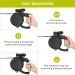 Retractable Dog Lead 8M/26ft Extendable Dog Lead Extendable with Non-Slip Handle & Adjustable Dog Lead with LED Flashlight Waste Dispenser Bags One-Hand Brake for Night Walking Running Jogging Black - Buy Online on SooperMarket.com