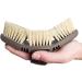 Animalon Careflex Root Brush - Natural Horse Brush with Hard Bristles Ergonomic Design Flexible Cardboard & Velcro Fastener - Premium Quality Care for Your Horse - Buy Online on SooperMarket.com