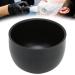 Stainless Steel Shaving Soap Bowl - Unbreakable Black Mug for Standard Size Pucks & Soaps | International Shipping - Buy Online on SooperMarket.com