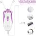 Rose Red Cordless Electric Facial Threading Hair Removal for Women - Rechargeable Face Hair Remover for Vellus Hair on Face & Chin - Buy Online on SooperMarket.com