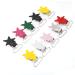 10 Pieces Pacifier Clips - Pentagram Strap Holder for Baby Boys & Girls | International Shipping Available - Buy Online on SooperMarket.com