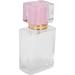 Verdant Touch Perfume Refillable Bottle Glass Perfume Bottle 50ml Refillable Spray Atomizer Container Transparent Pink Liquid Empty - Buy Online on SooperMarket.com