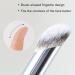 Erinde Angled Concealer Brush for Under Eye & Nose Contour - Professional Blending Brush for Liquid, Cream, & Powder Cosmetics - Buy Online on SooperMarket.com