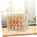ABOOFAN Egg Storage Box Tray with Lid Drawer Organizer Plastic Egg Tray Egg Storage Holder Dog Storage Rack - Buy Online on SooperMarket.com