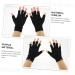 minkissy 4 Pairs Nail Protection Gloves Miss Protector Manicure Nylon - Buy Online on SooperMarket.com