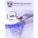 Premium UV Protection Gel Manicure Gloves - Fingerless Anti UV Gloves for Nail Lamp & Skin Care - Light Purple - Buy Online on SooperMarket.com